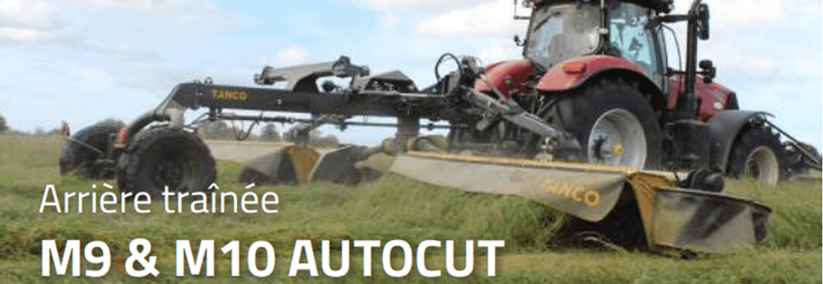 Fenaison - Faucheuses conditionneuses - Triple faucheuse AUTOCUT