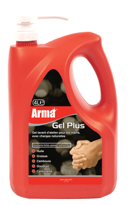 Consommables atelier - Hygiène - Savon gel 4 L avec pompe