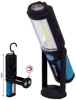 Electricité - Eclairage portatif - Lampe torche pivotante LED