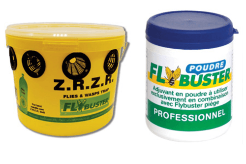 Lutte anti-nuisibles - Pièges - Kit piège à mouches FLY BUSTER et attractif