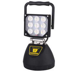 Electricité - Eclairage portatif - Projecteur LED sans fil magnétique 27 W