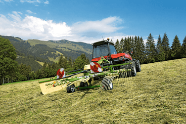 Fenaison - Andaineurs rotatifs - Andaineur SWADRO S HIGHLAND